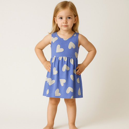 Abito bambina losan cotone - abito,